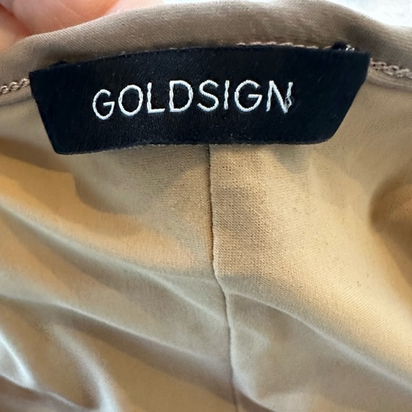 Goldsign Hutton Ruched Nude Bodysuit - Picture 11 of 11